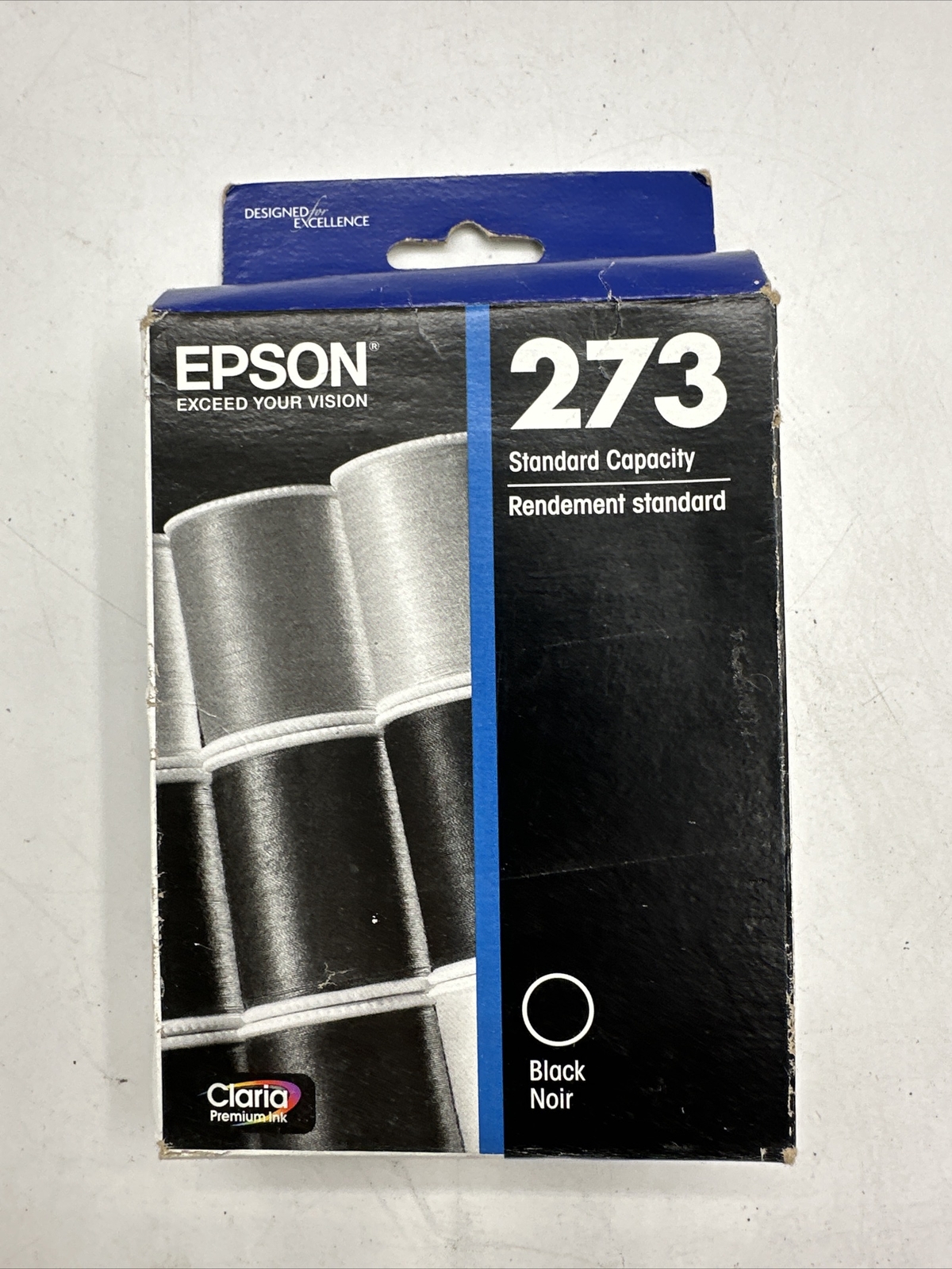 Genuine OEM Epson 273 Black T273020 Ink XP600 XP610 XP800 Exp. 12/21