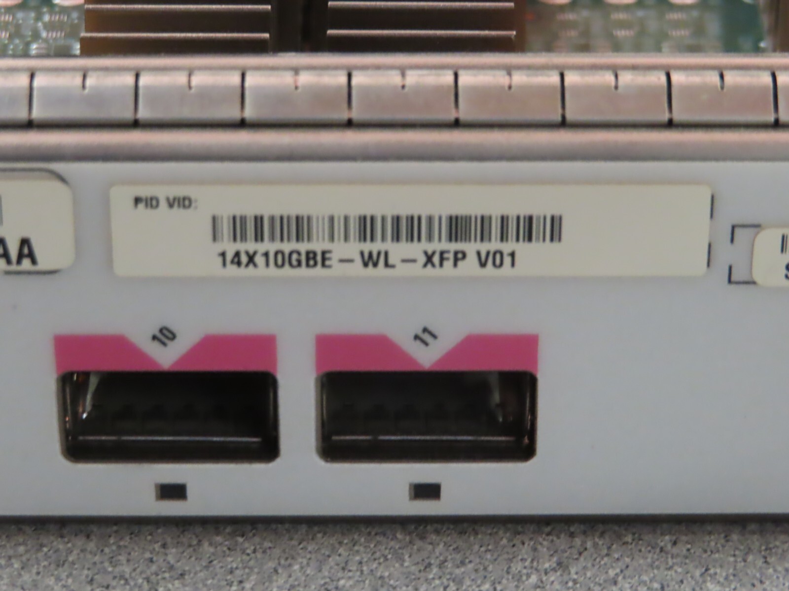 Cisco 14X10GBE-WL-XFP 14-PORT 10GE LAN/WAN-PHY INT Module