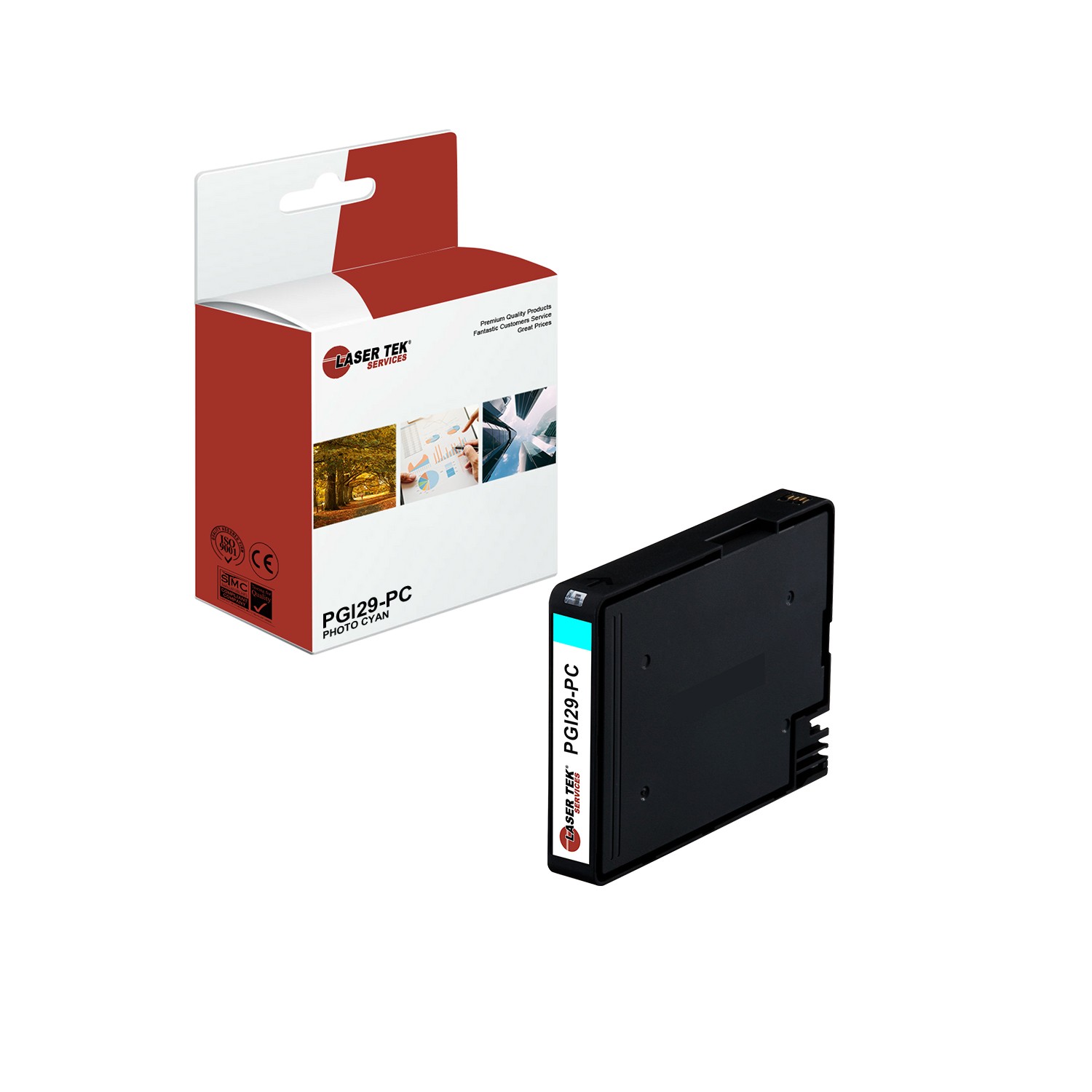 LTS PGI29-PBK Photo Black HY Compatible for Canon Pixma PRO-1 Ink Cartridge