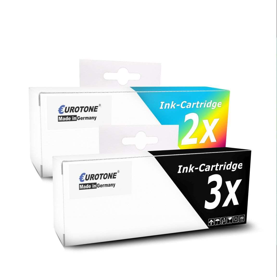 5x Cartridge 3+2 XXL for Samsung CJX-1050-W CJX-2000-FW CJX-1000