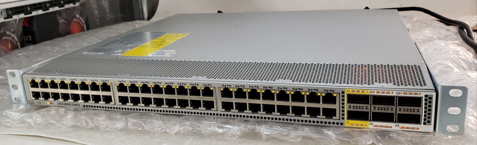 Cisco N2K-C2348TQ-10GE 48-Port 6x40G QSFP+ Fabric Extender w/ Ears+Cords+2xPSU