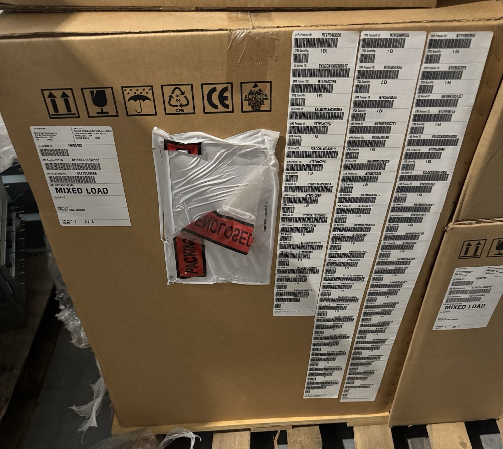 NEW Ciena 6500 17-Slot Chassis NTK503CDE5 NTK524FAE5 OC-192 NTK543NAE5 - LOADED