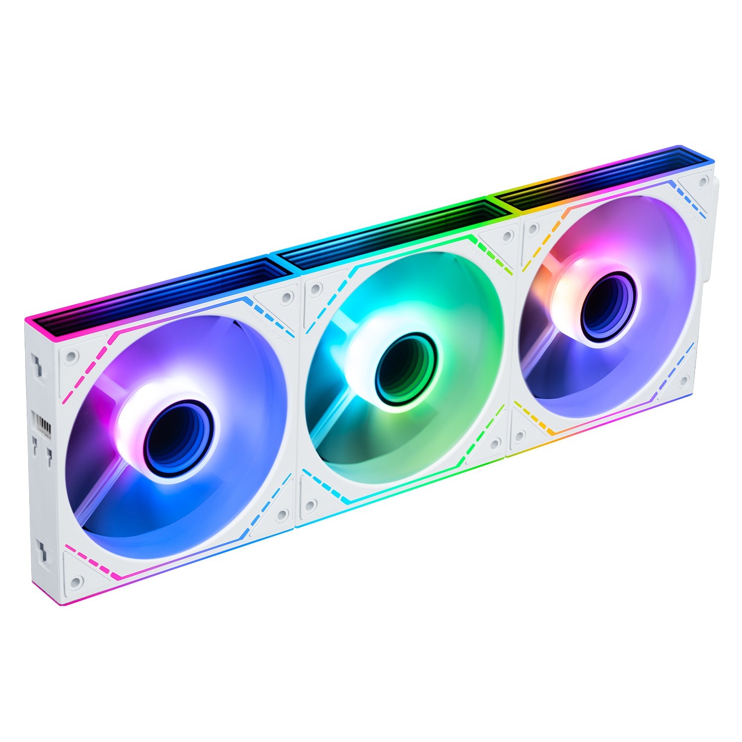 Thermalright TL-M12QRW-S X3 120mm Reverse PC Case Fans, Infinity Mirror Lighting