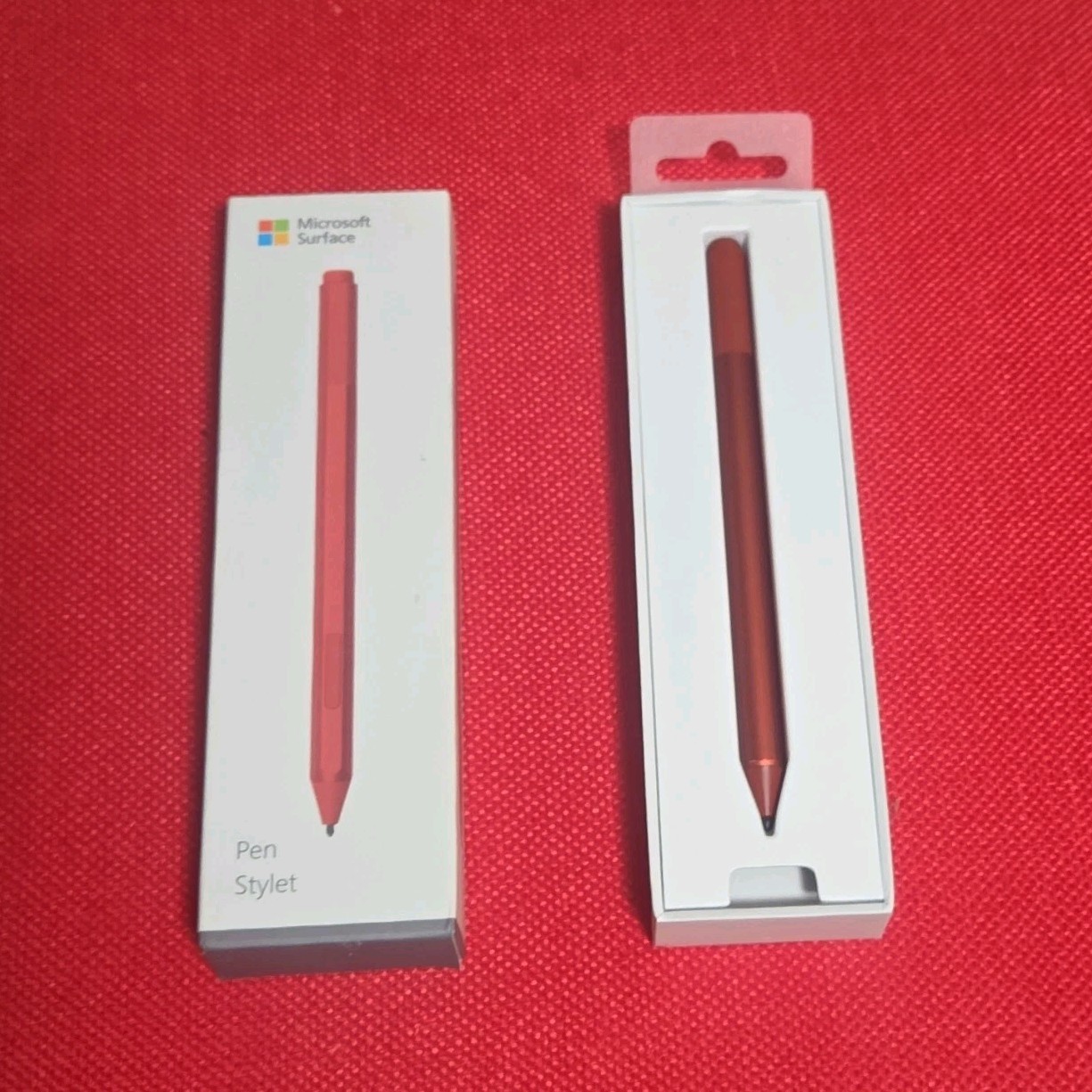 Microsoft Surface Pen 1776 Bluetooth Stylus for Microsoft Surface, Red