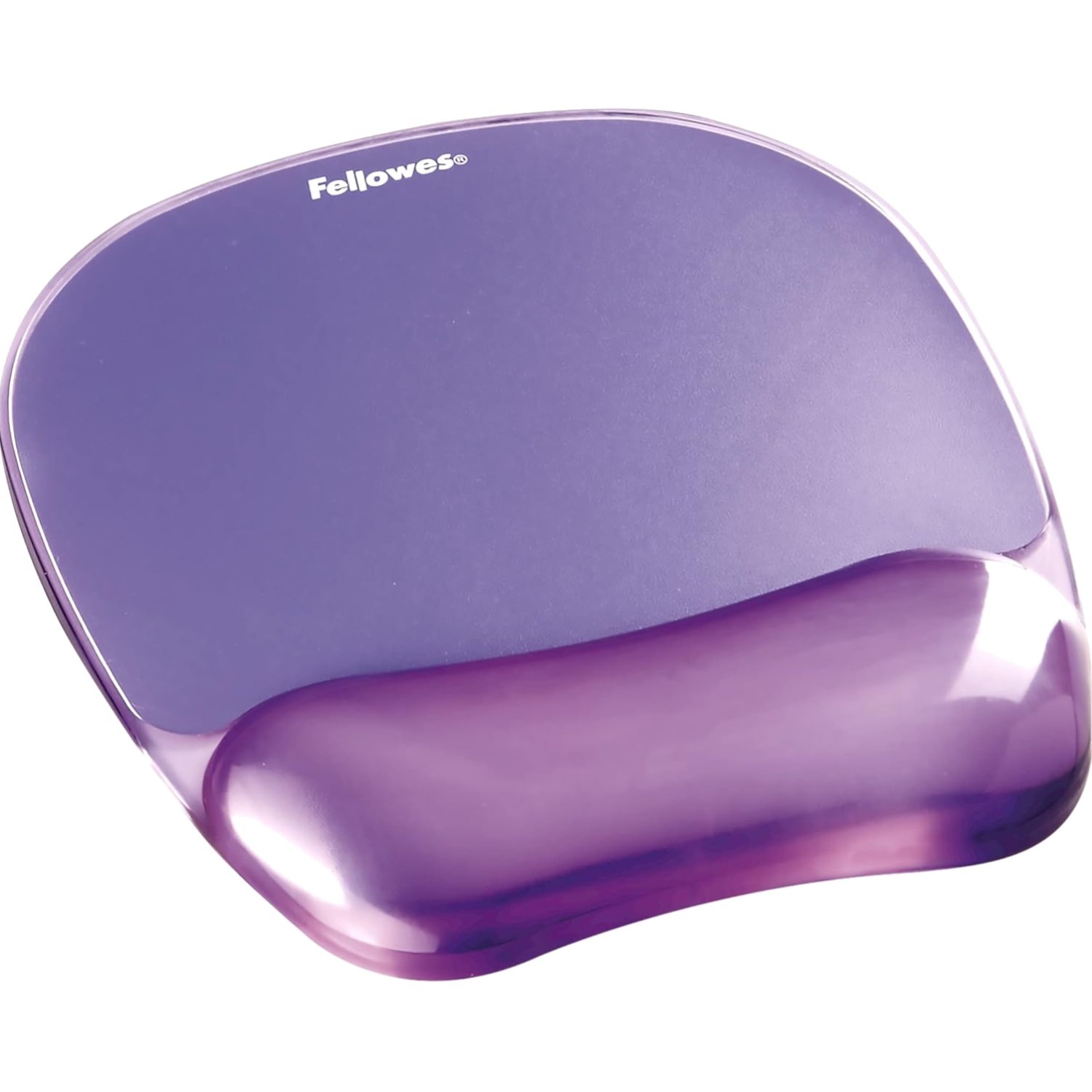 Fellowes Purple Gel Mouse Mat with Wrist Support - Enhance Your Workspace