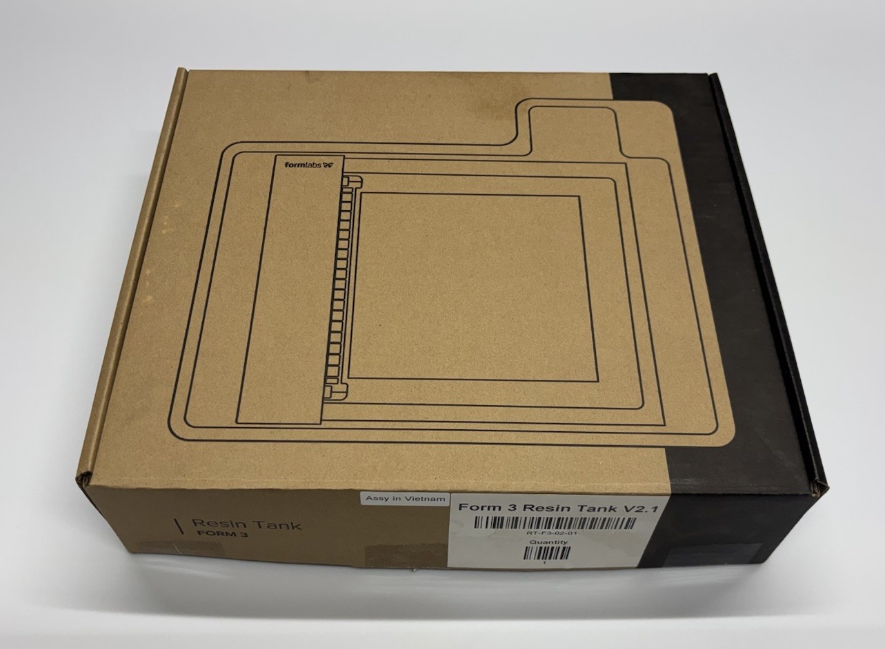 Formlabs Form 3 Resin Tank V2.1 Black RT-F3-02-01