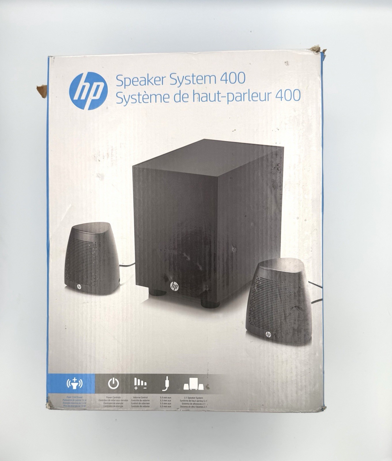 HP Speaker System 400 Desktop 2.1 Multimedia Speakers Subwoofer Set Tested