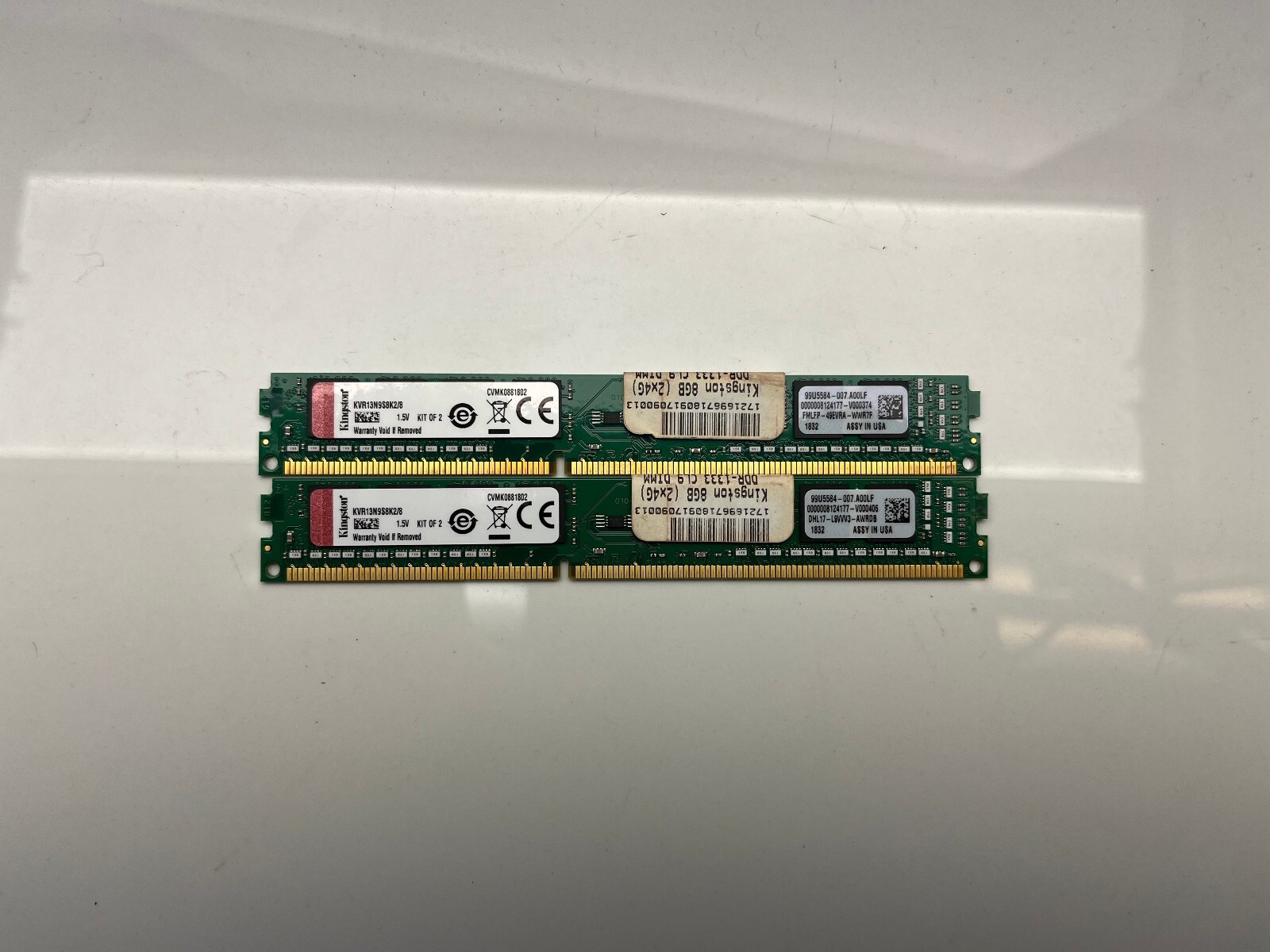 Kingston KVR 8GB (4GBx2) DDR3 1333 Low Profile RAM Kit KVR13N9S8K2/8