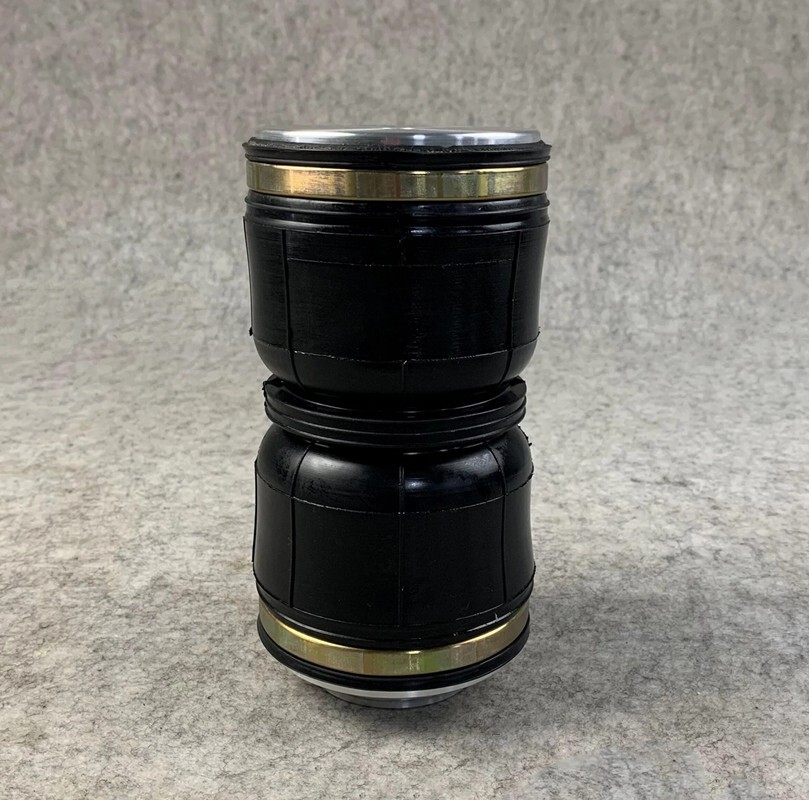 SN100190BL2 coilover fitted/Air suspension Double convolute  airspring Airbag