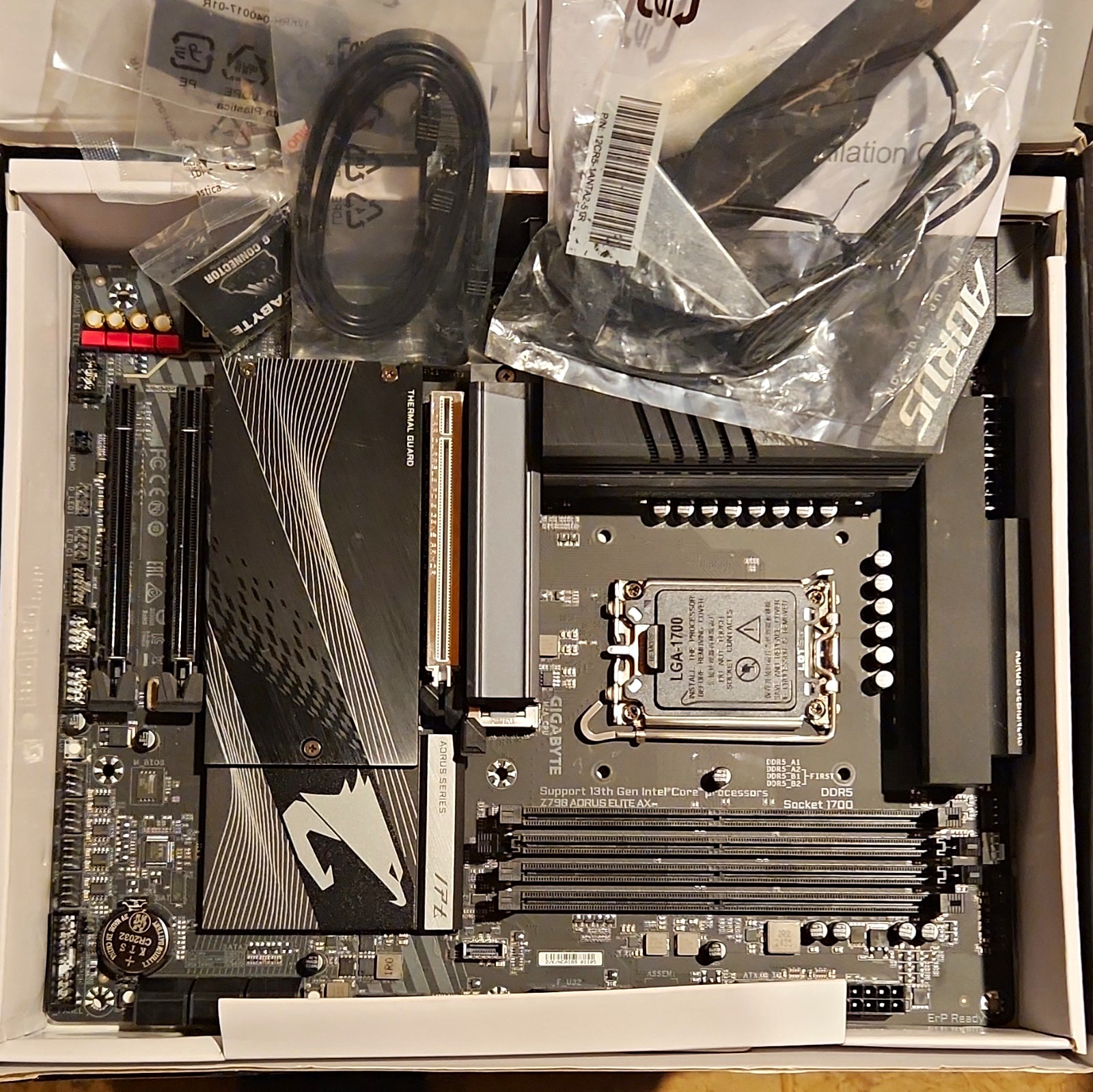 GIGABYTE Z790I AORUS ELITE AX Intel LGA1700 ATX DDR5 M.2 Gaming Motherboard