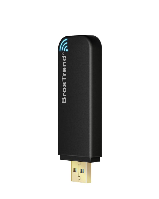 BrosTrend AC1200 Linux WiFi Adapter for PC Compatible with Ubuntu Mint Kali