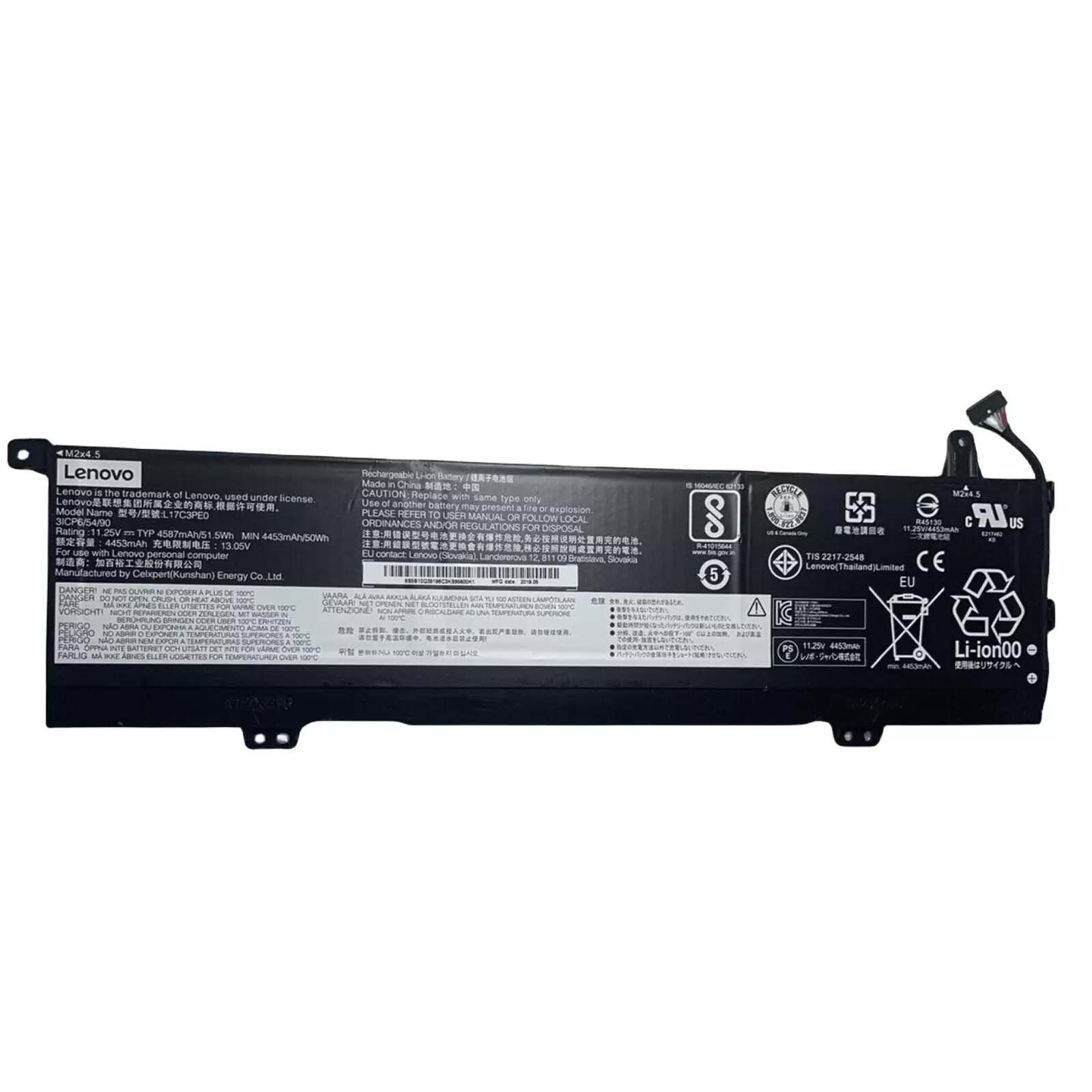 Genuine Laptop Battery L17L3PE0 L17C3PE0 For Lenovo Yoga 730-15IKB 730-15IWL New