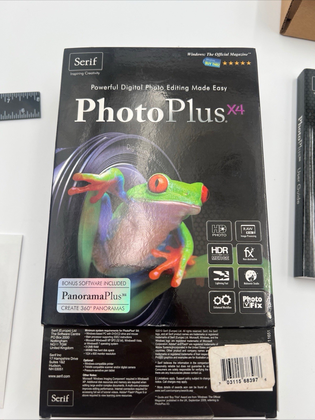 Photo Plus X4 (Software, CD) Powerful Digital Photo Editing Made Easy Serif Book