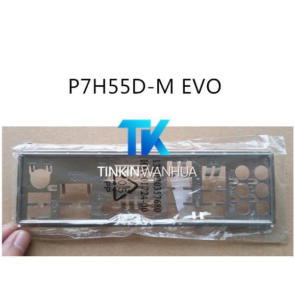 IO I/O SHIELD back plate BLENDE BRACKET for ASUS P7H55D-M EVO