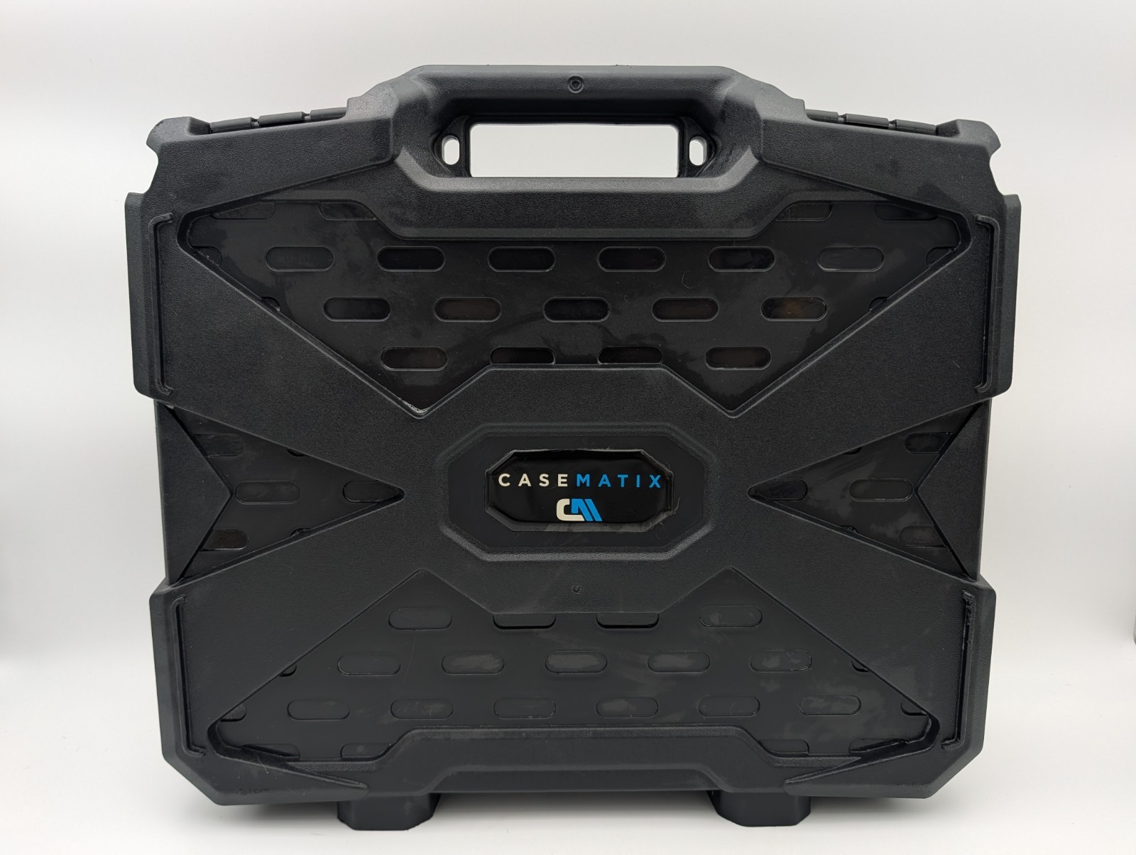 Casematix Hard Case– Internal 16.5" × 10.5″ Foam, Crushproof, Lockable 