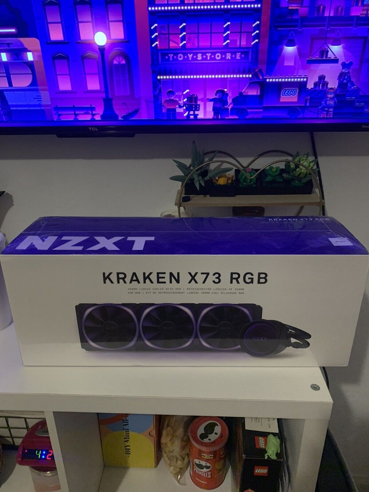 NZXT Kraken X73 RGB WHITE EDITION CPU Liquid Cooler (RLKRX73RW)