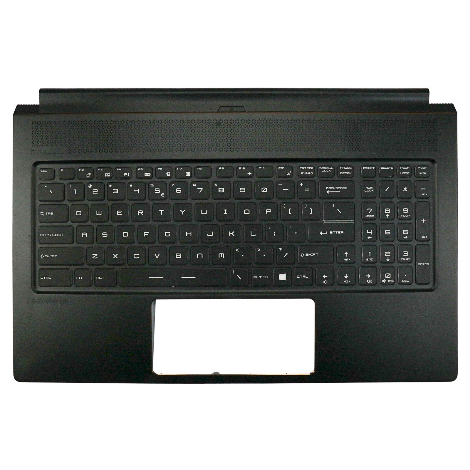 New For MSI GS75 MS17G1 Upper Case Palmrest Cover Keyboard Full Colorful Backlit