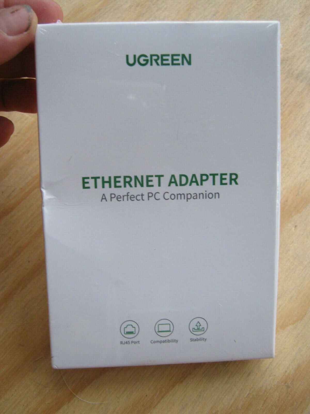 UGREEN Ethernet Adapter 20254 USB 2.0 to 10 for PC or Laptop New & Sealed