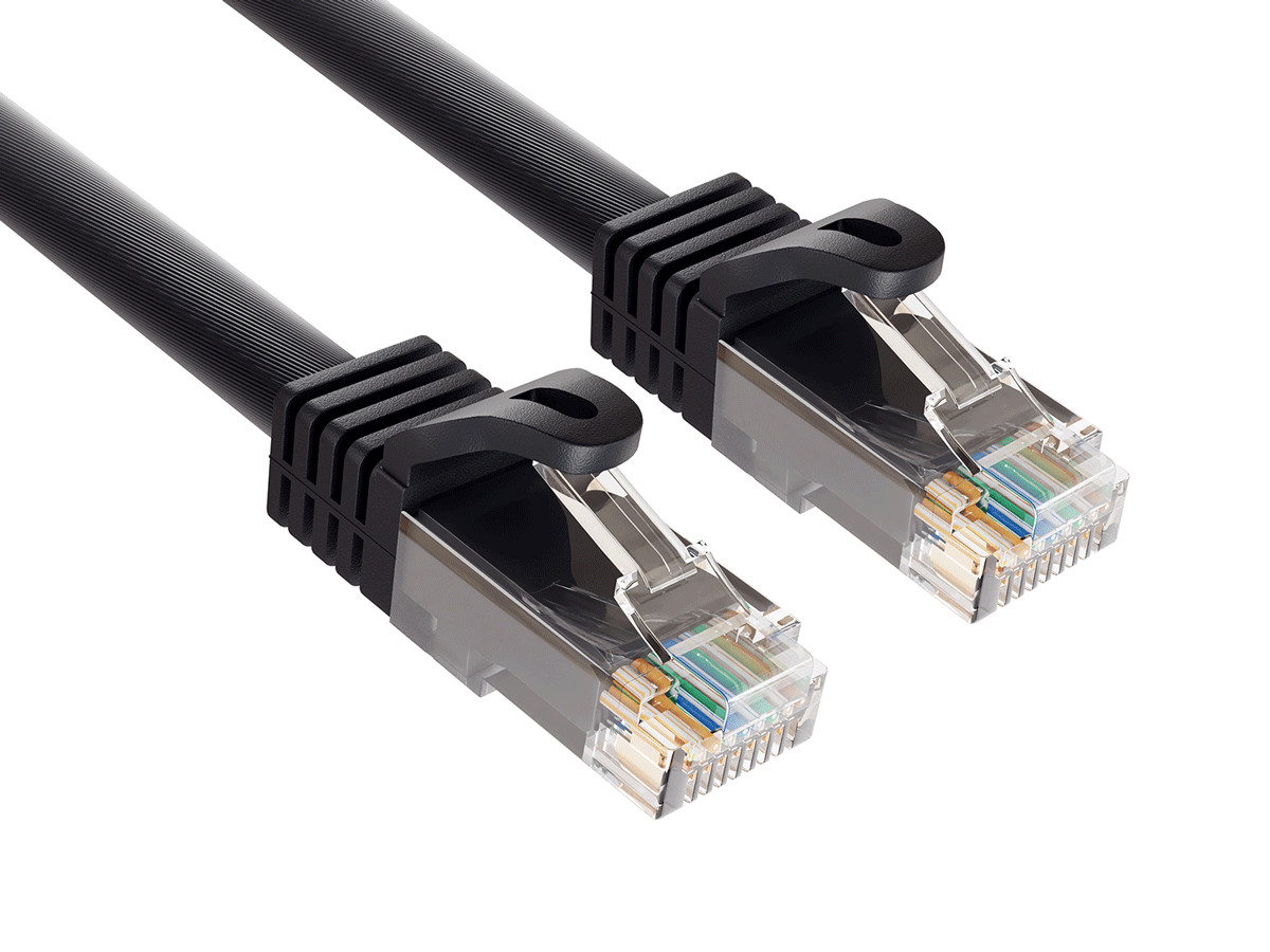 3ft Cat6a Ethernet Cable 10Gbps Snagless RJ45 for Gaming PS5 PC Router, Black