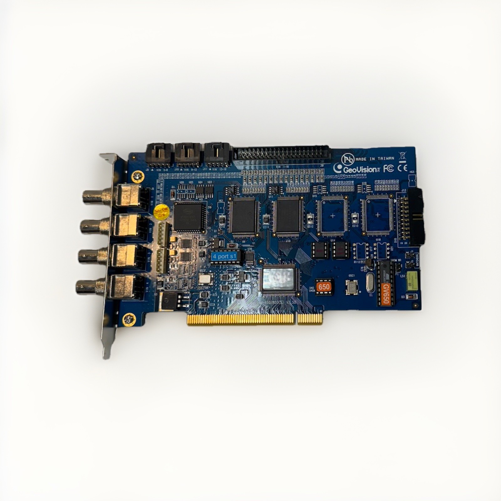 GEOVISION GV-650/800 (S) V3.50 VIDEO SURVEILLANCE CAPTURE CARD 4 Port