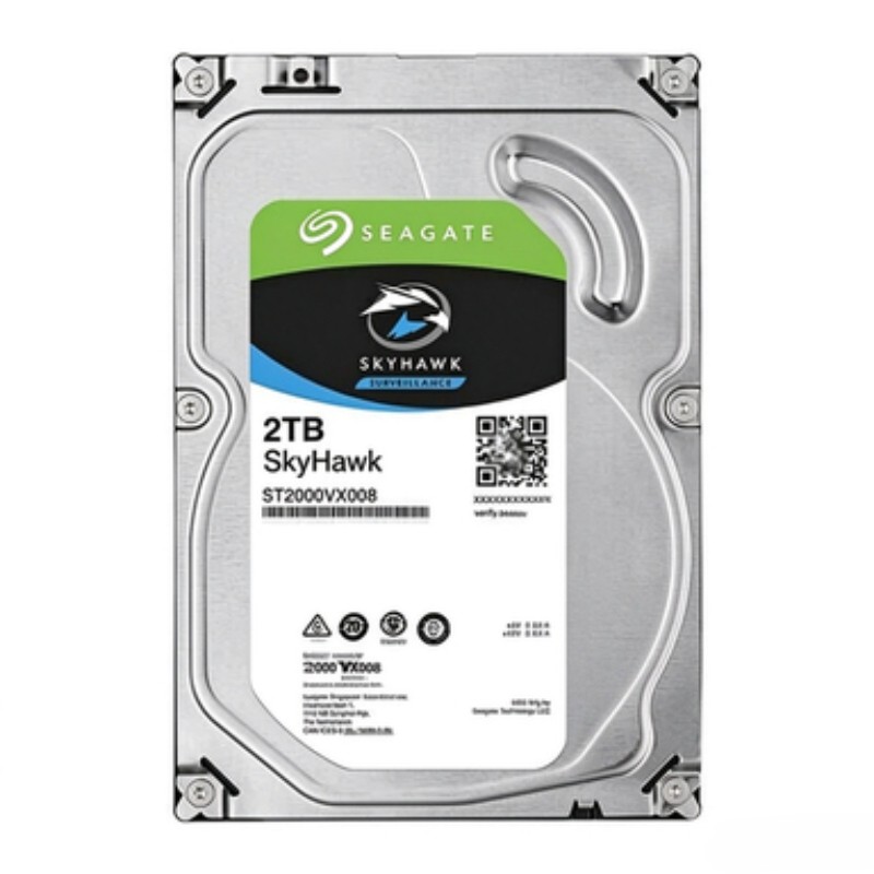 New Seagate ST2000VX008 SkyHawk 2TB 64MB SATA 3.5" CCTV NVR Surveillance HDD