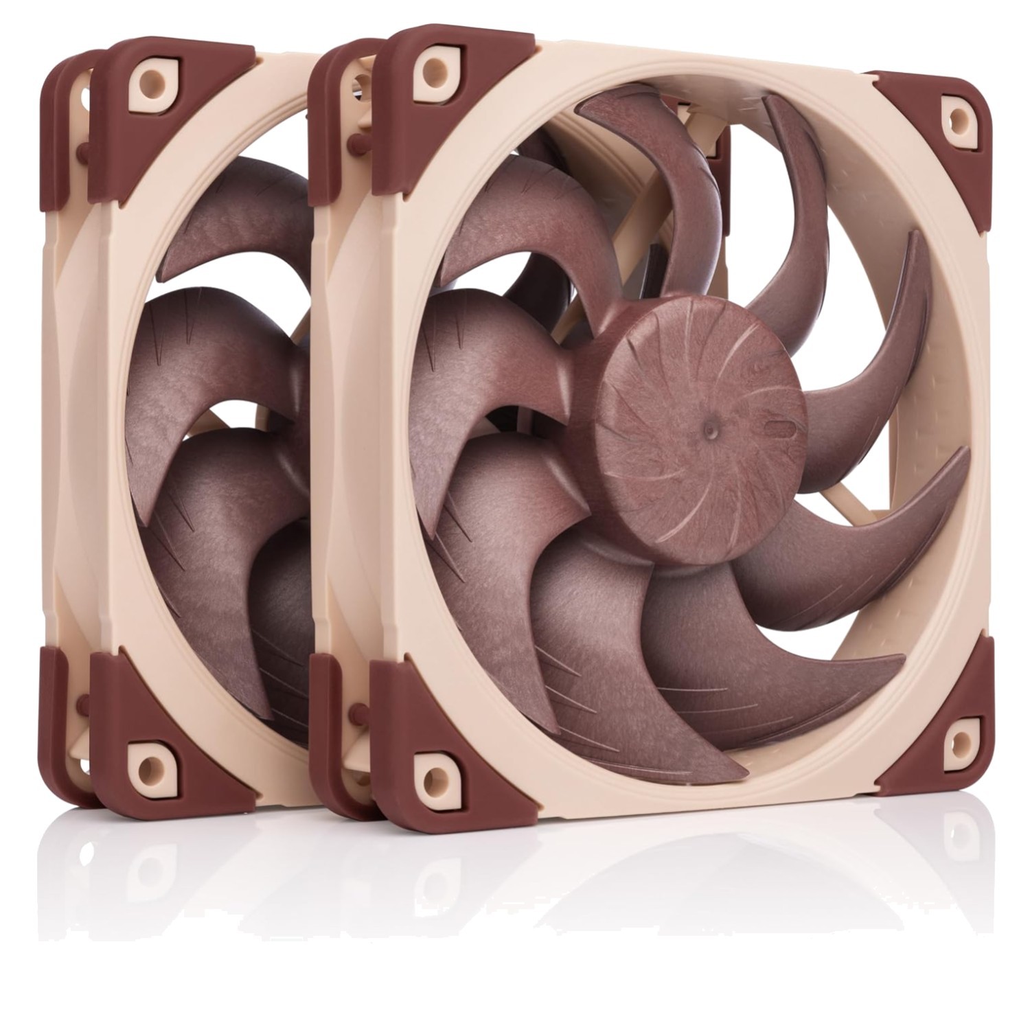 Ultra-Quiet 120mm Fans 2-Pack | High Airflow, Low-Noise