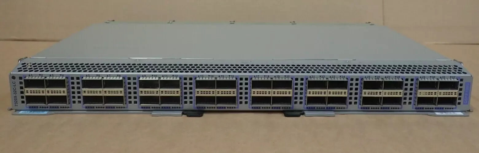 Arista DCS-7320X-32C-LC linecard for 7304 7308 Series 32 port 100GbE QSFP