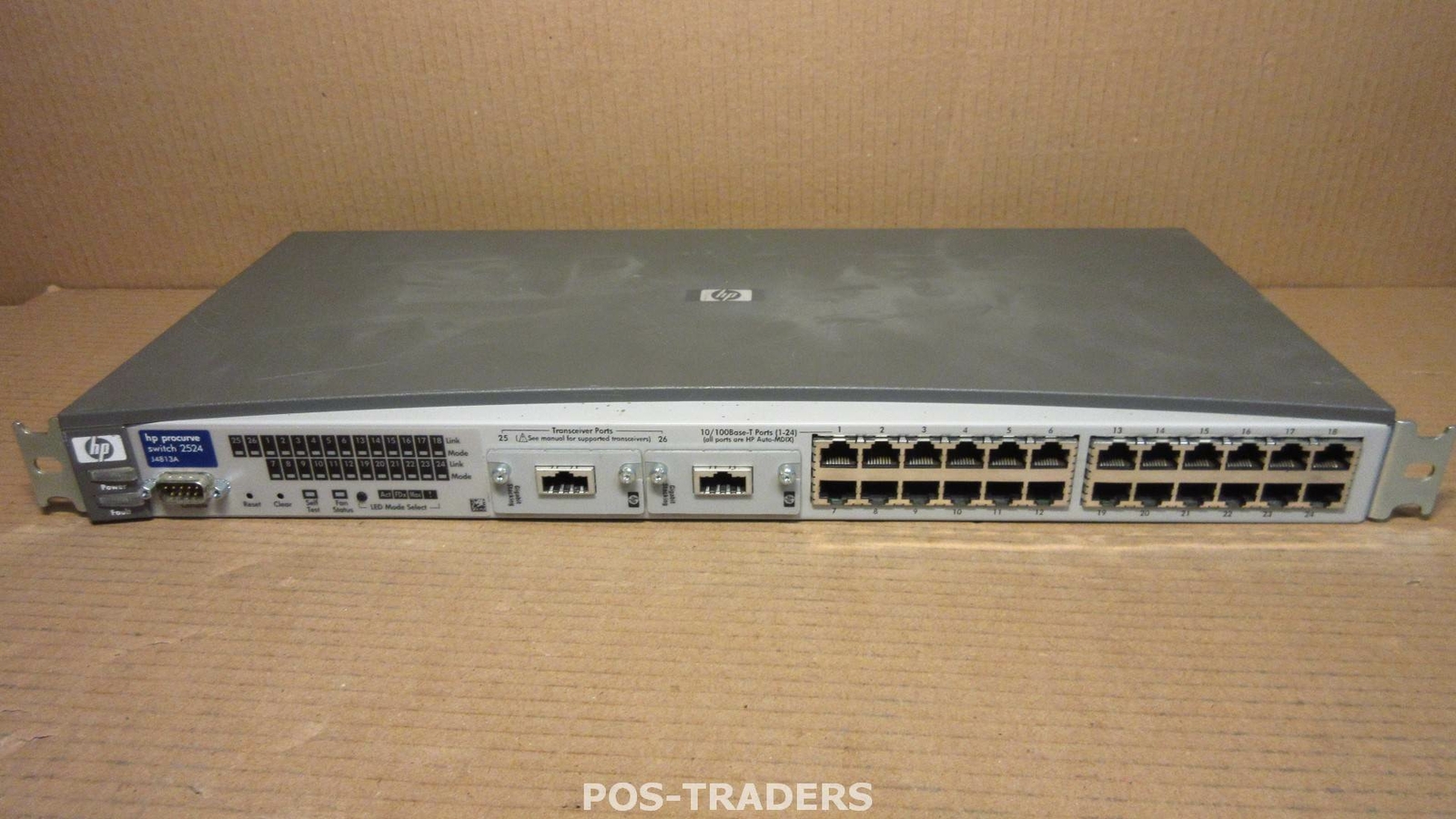 HP 2524 J4813A ProCurve Switch 24-Port Switch Managed INCL 2X GIGABIT STACKING M