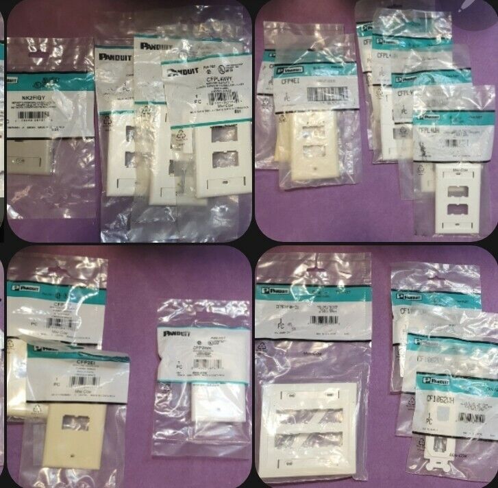 (32) PANDUIT PART ASSORTMENT *NEW* SEE LISTING FOR DETAILS*
