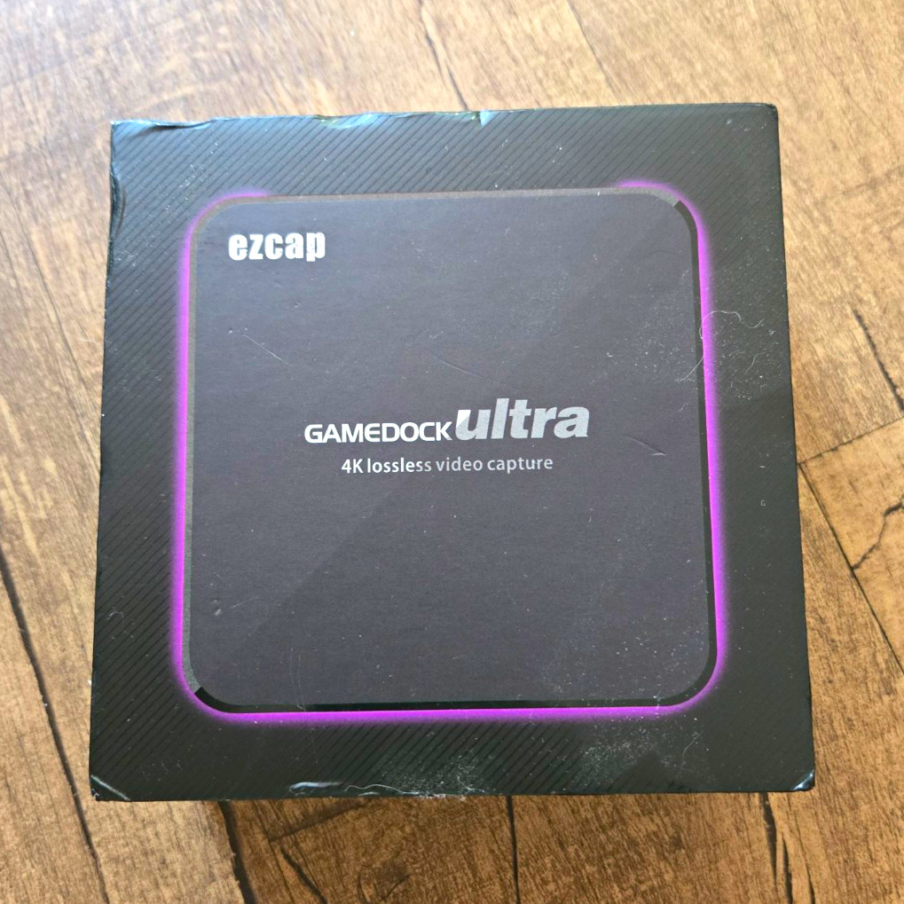 ezcap GameDock Ultra 4K Lossless Video Capture USB-C USB 3.1 HDMI I/O