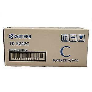 Kyocera TK-5242C Cyan Toner - Shipping is Always Free