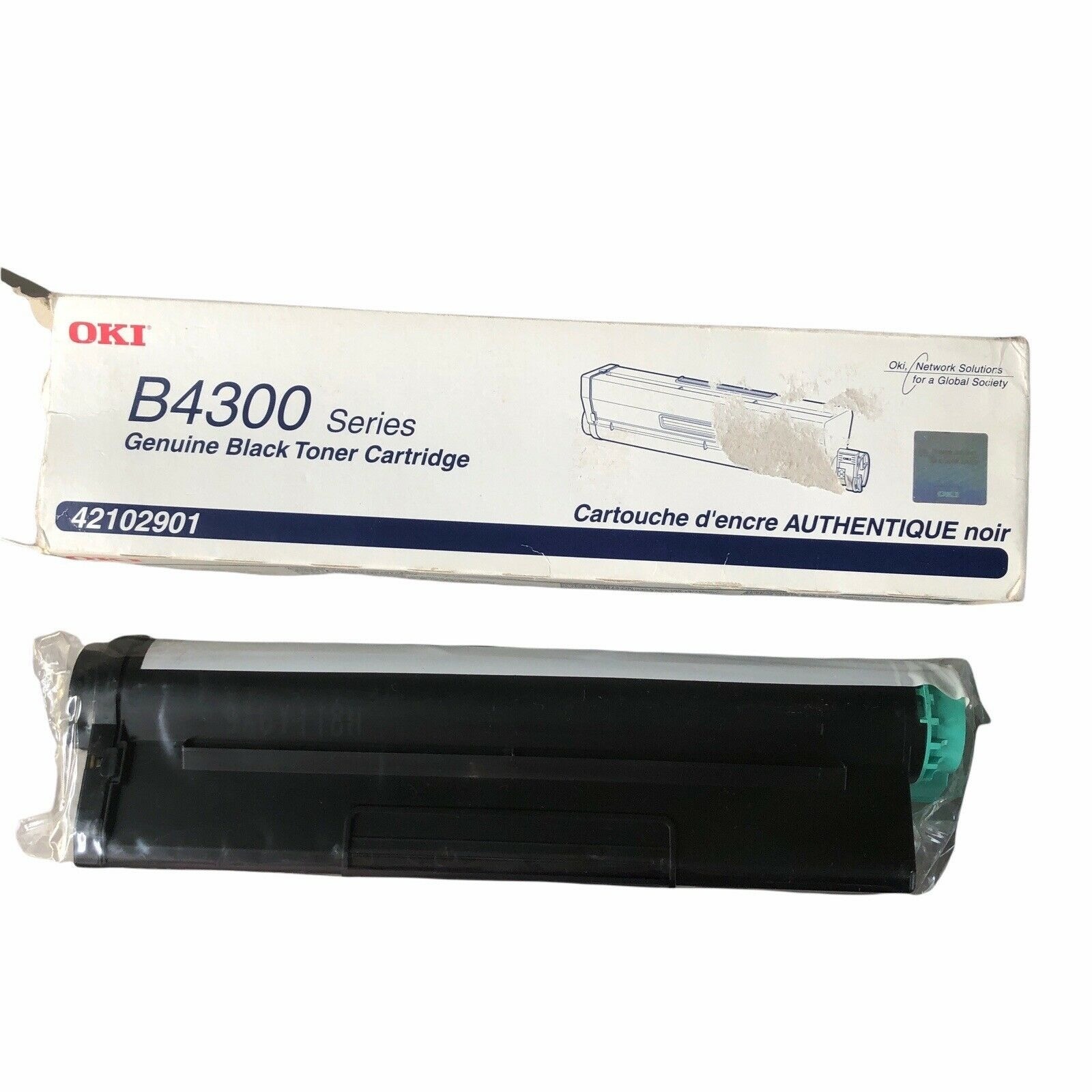 OKI Genuine Black Toner Cartridge B4300 Series 42102901 New