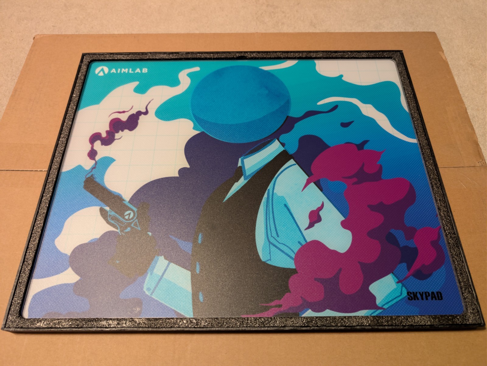 Wallhack - Aimlab x SkyPAD 3.0 XL Glass Mousepad - ONLY 500 WORLDWIDE