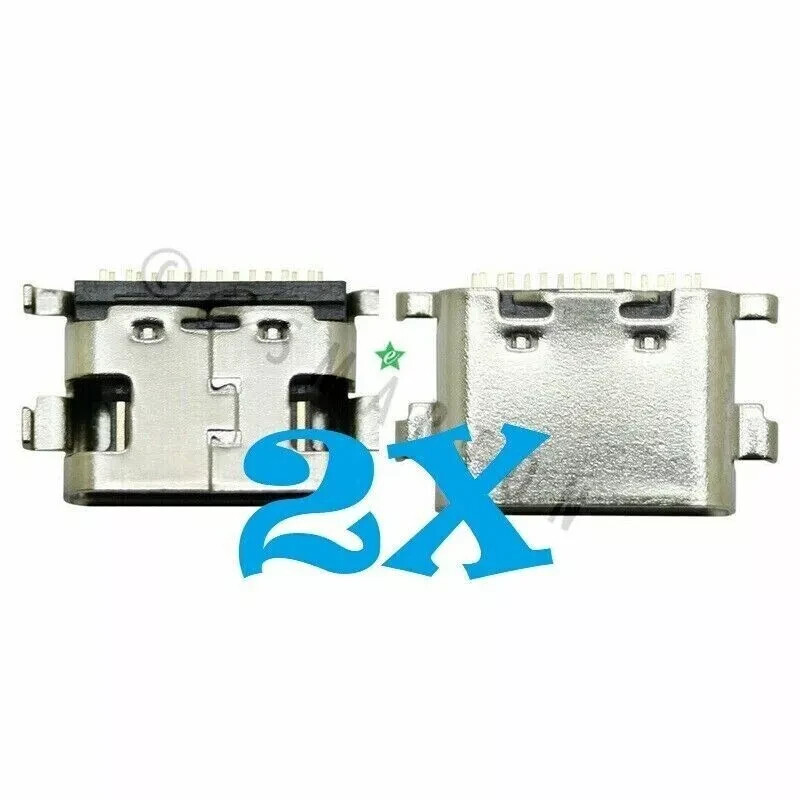 2X PRITOM Touch 10 Plus 10 Inch Tablet USB Charger Charging Port Dock Connector