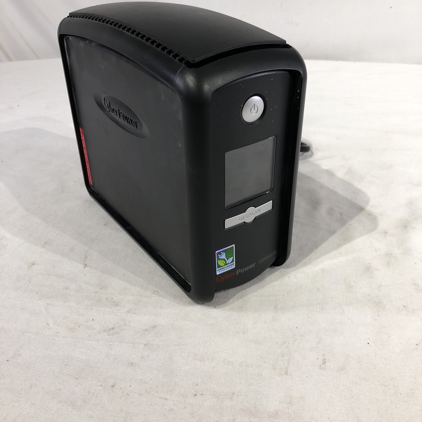 CyberPower 1000 AVR Intelligent LCD UPS CP1000AVRLCD 9 Outlets 600W Battery
