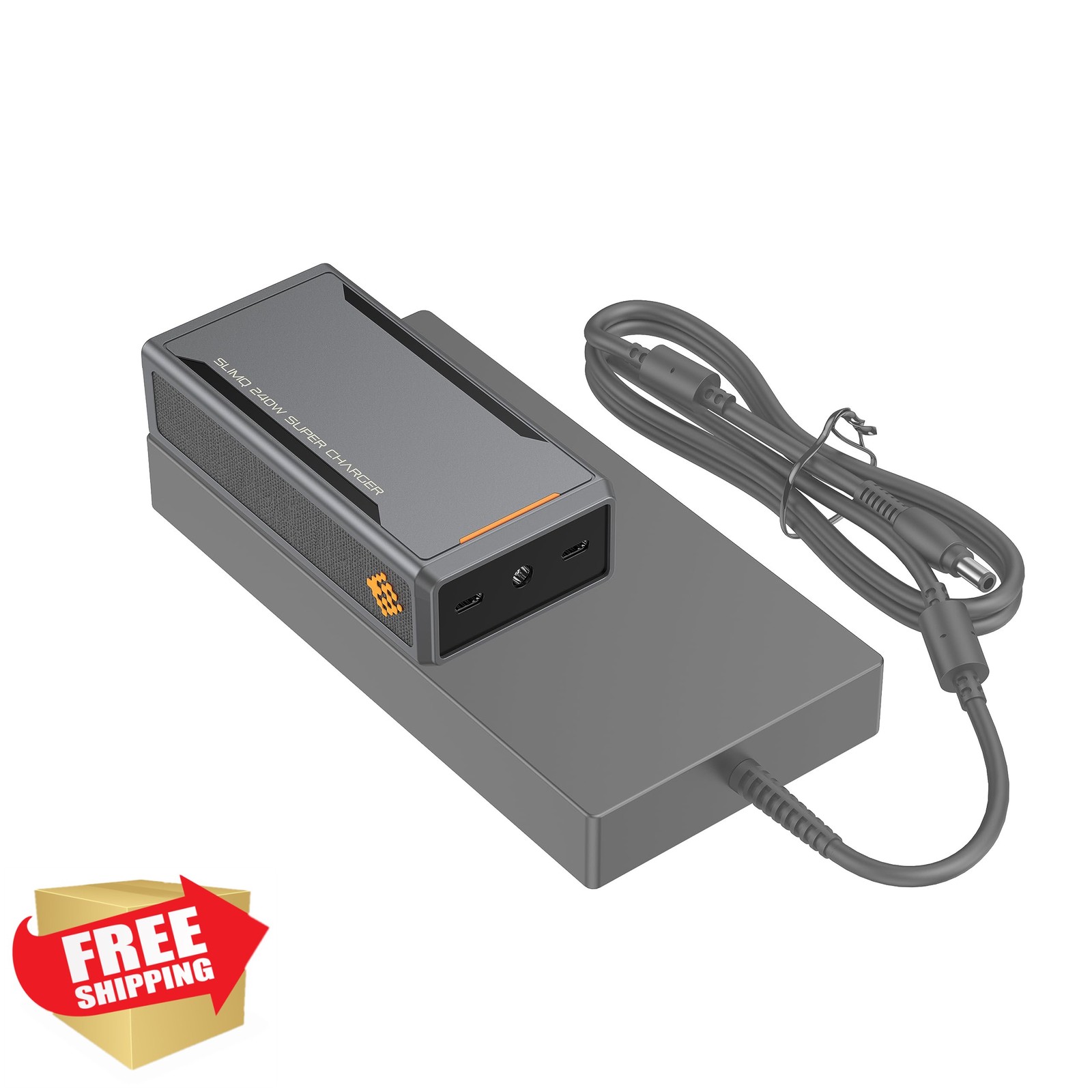 SlimQ GaN Charger 240W USB C PD3.0 Laptop Adapter Universal