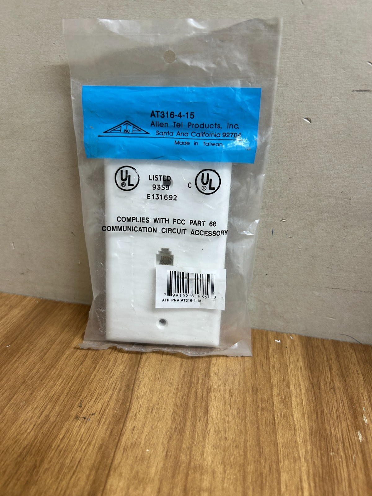 Allen Tel  AT316-4-15  Communication Circuit Accessory