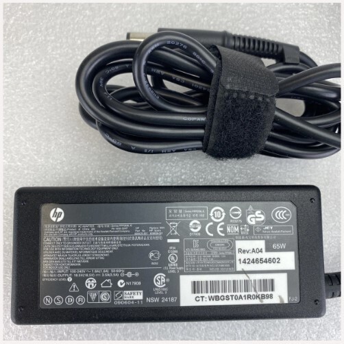 HP 608425-001 65W 18.5V Power Adapter for  EliteDesk 800 G1 G2 G3 and more