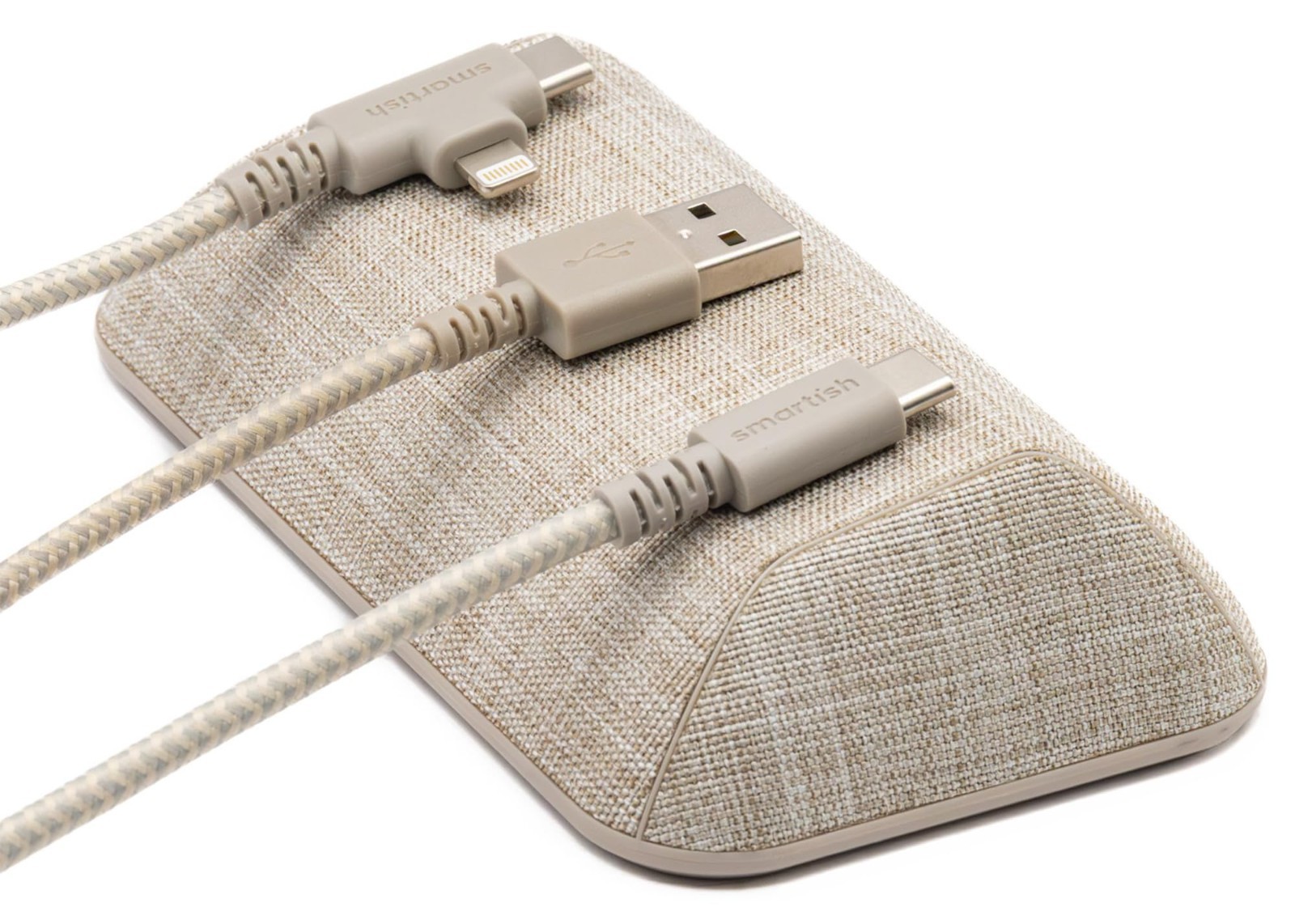 Magnetic Cable Holder Organizer - Holds 8 Cables & Clips