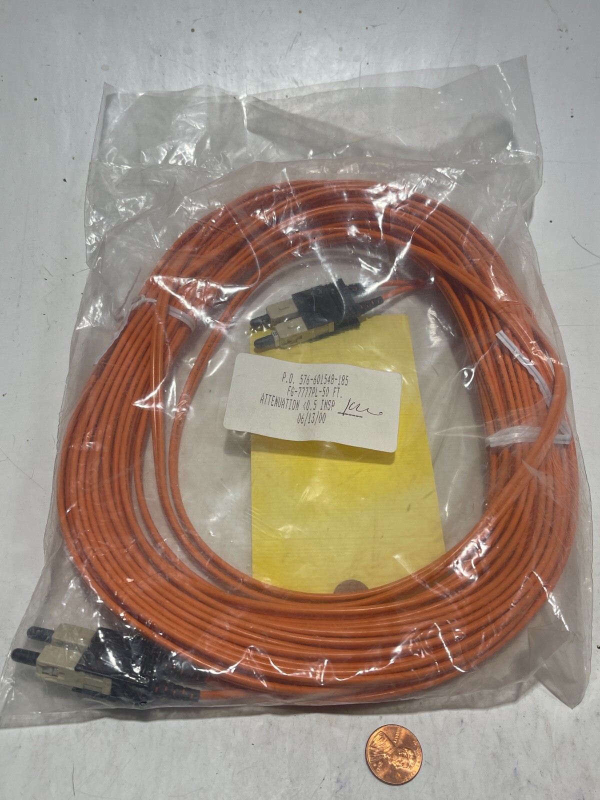 Siecor Fiber Optic Cable System/Duplex SC/50 FT