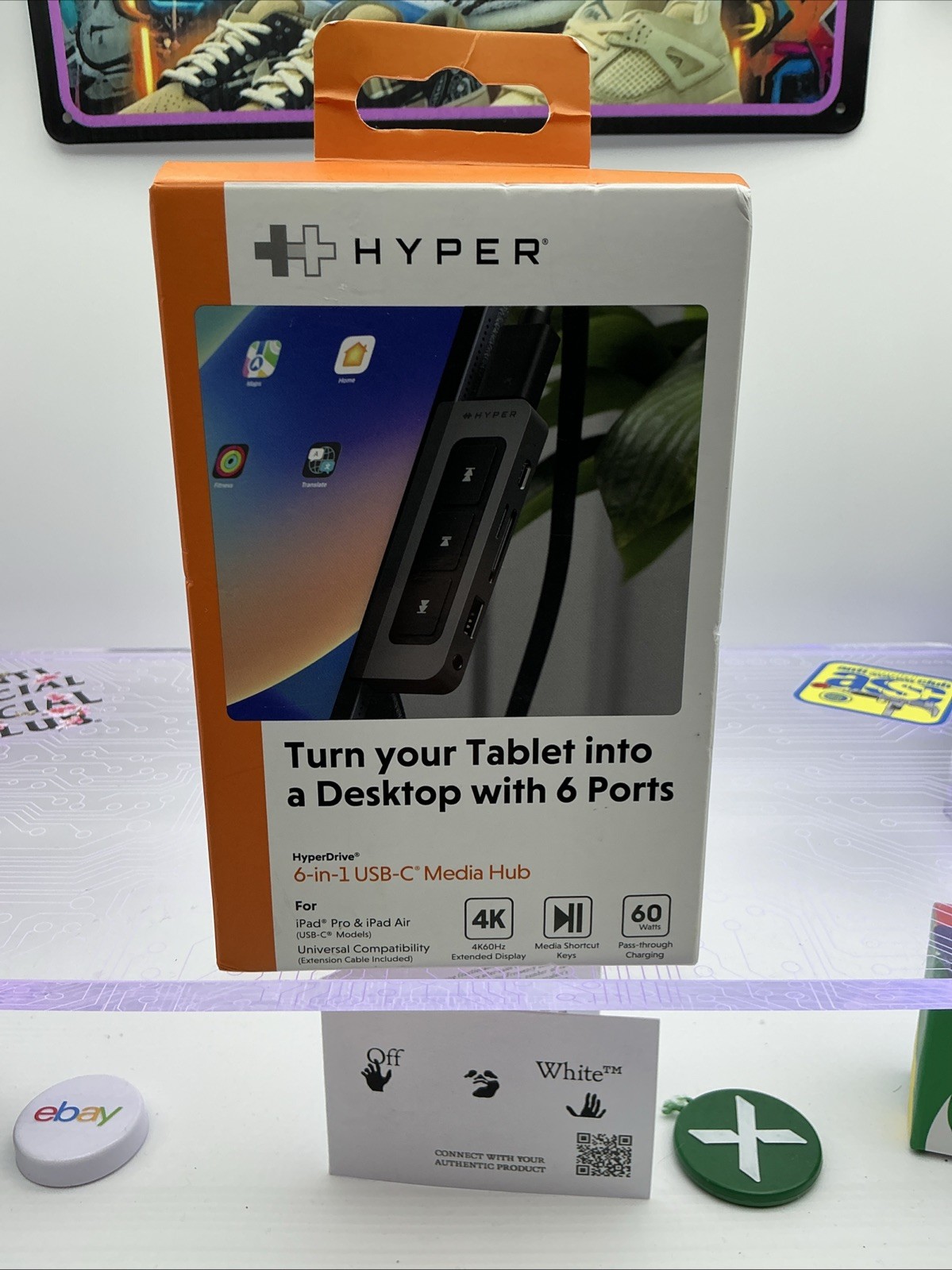 HyperDrive 6-in-1  USB-C  Media Hub - Brand New