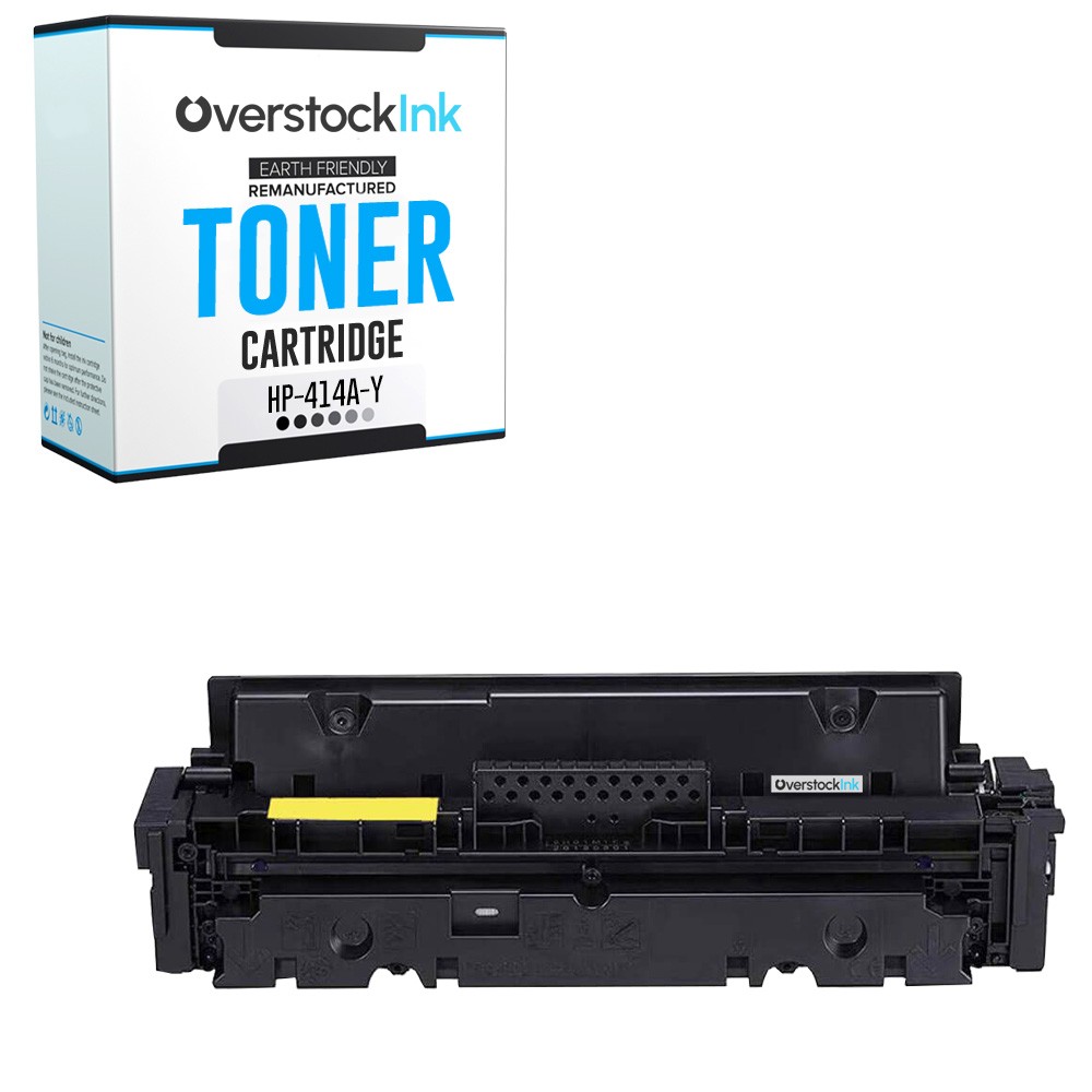 OSI 1PK Replacement 414A Yellow Toner for HP Color LaserJet Enterprise MFP M480f