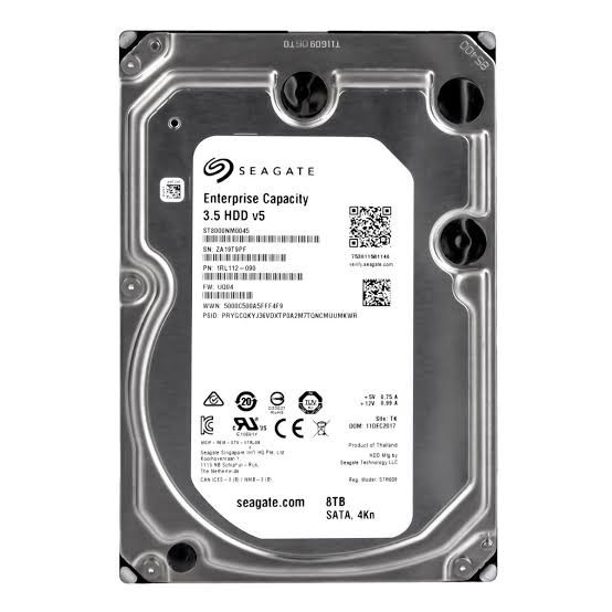Seagate ST8000NM0045 8TB Exos 7E8 7.2K SATA 6Gb/s 4Kn 3.5" For Parts