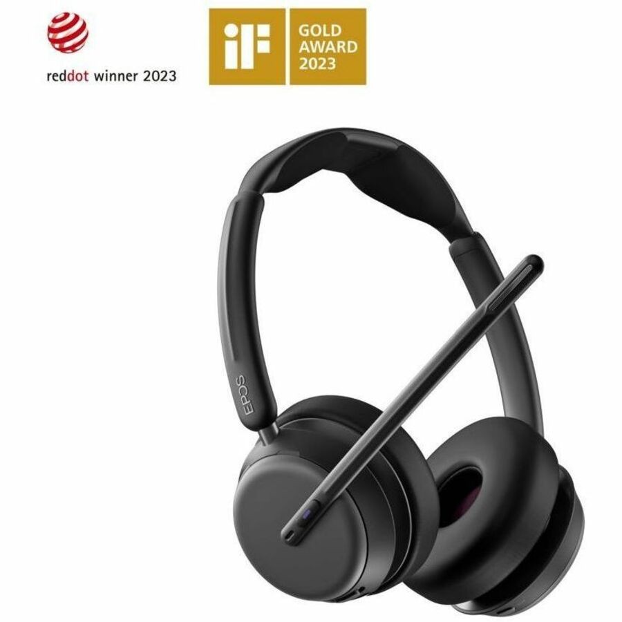 EPOS IMPACT 1061T Binaural On-Ear Wireless Headset Black 1001173