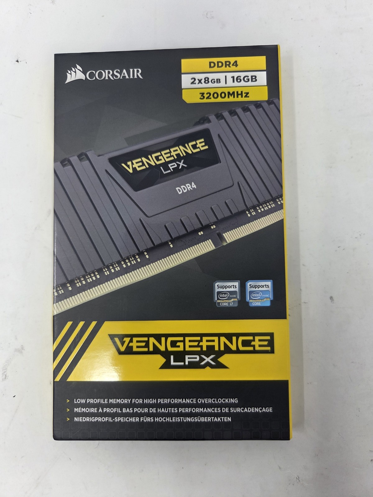 Corsair Vengeance LPX CMK16GX4M2B3200C16 16GB (2x8GB) DDR4 3200MHz CL16