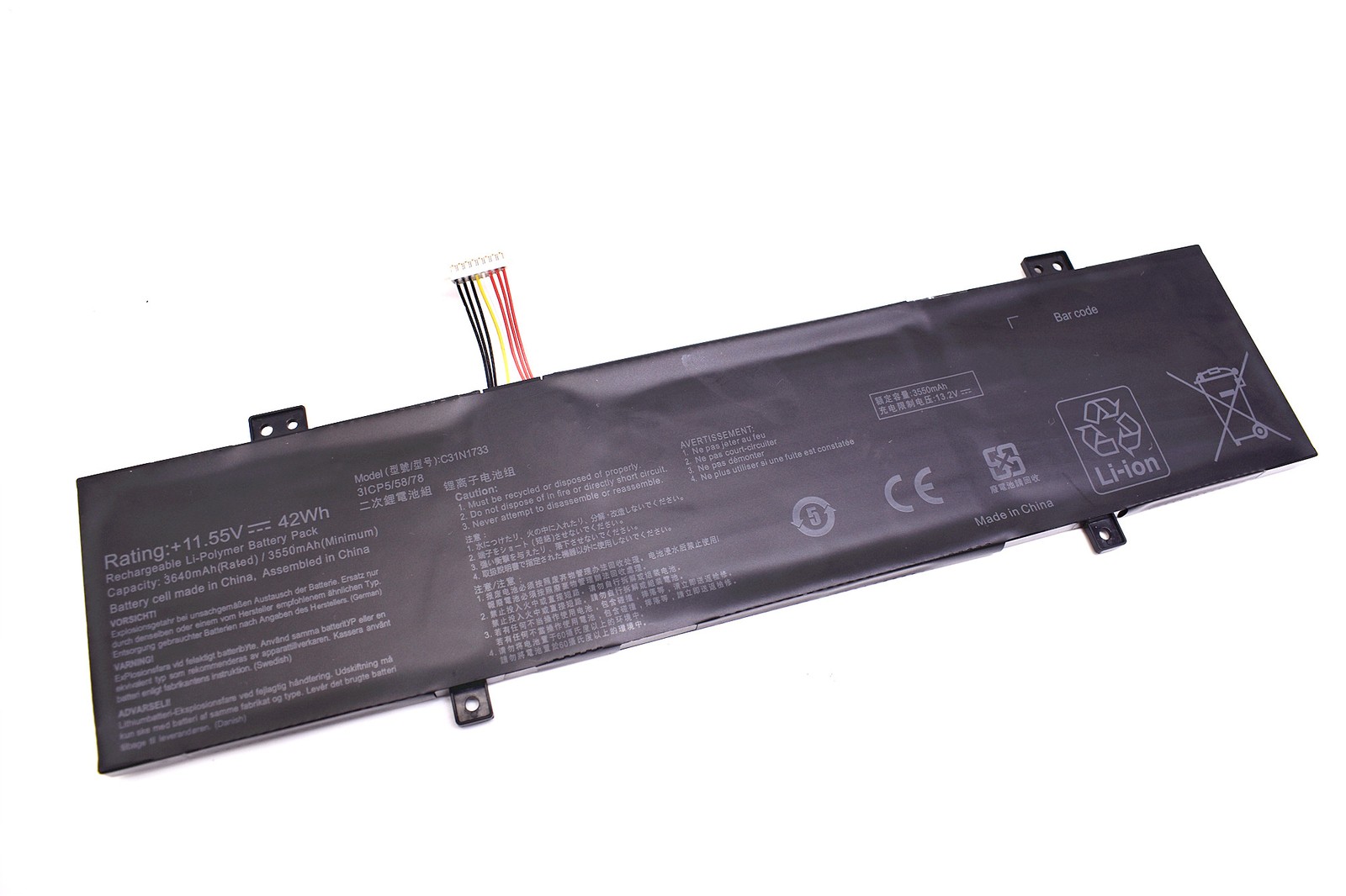 New C31N1733 Battery for Asus VivoBook Flip 14 TP412U TP412UA TP412FA