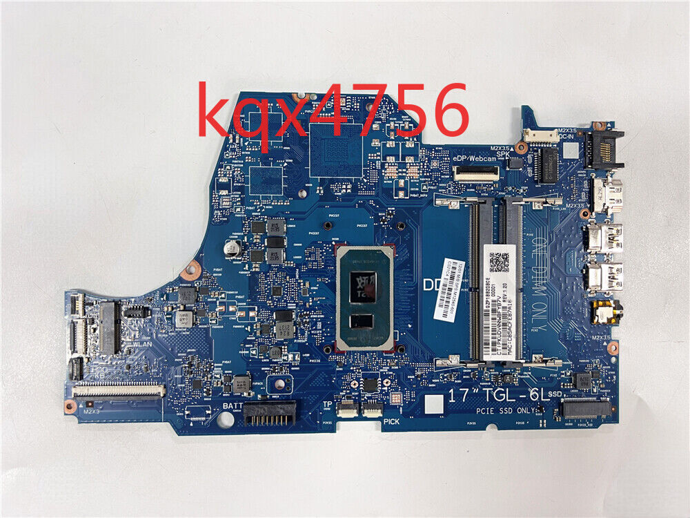 M12540-601 6050A3216501 For HP 17-BY With i5-1135G7 CPU Laptop Motherboard