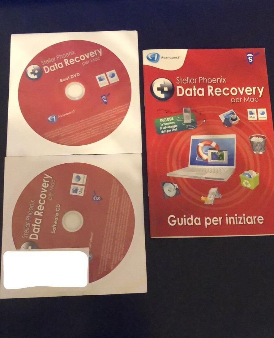 AVANQUEST CD SOFTWARE - STELLAR PHONEIX DATA RECOVERY FOR MAC New