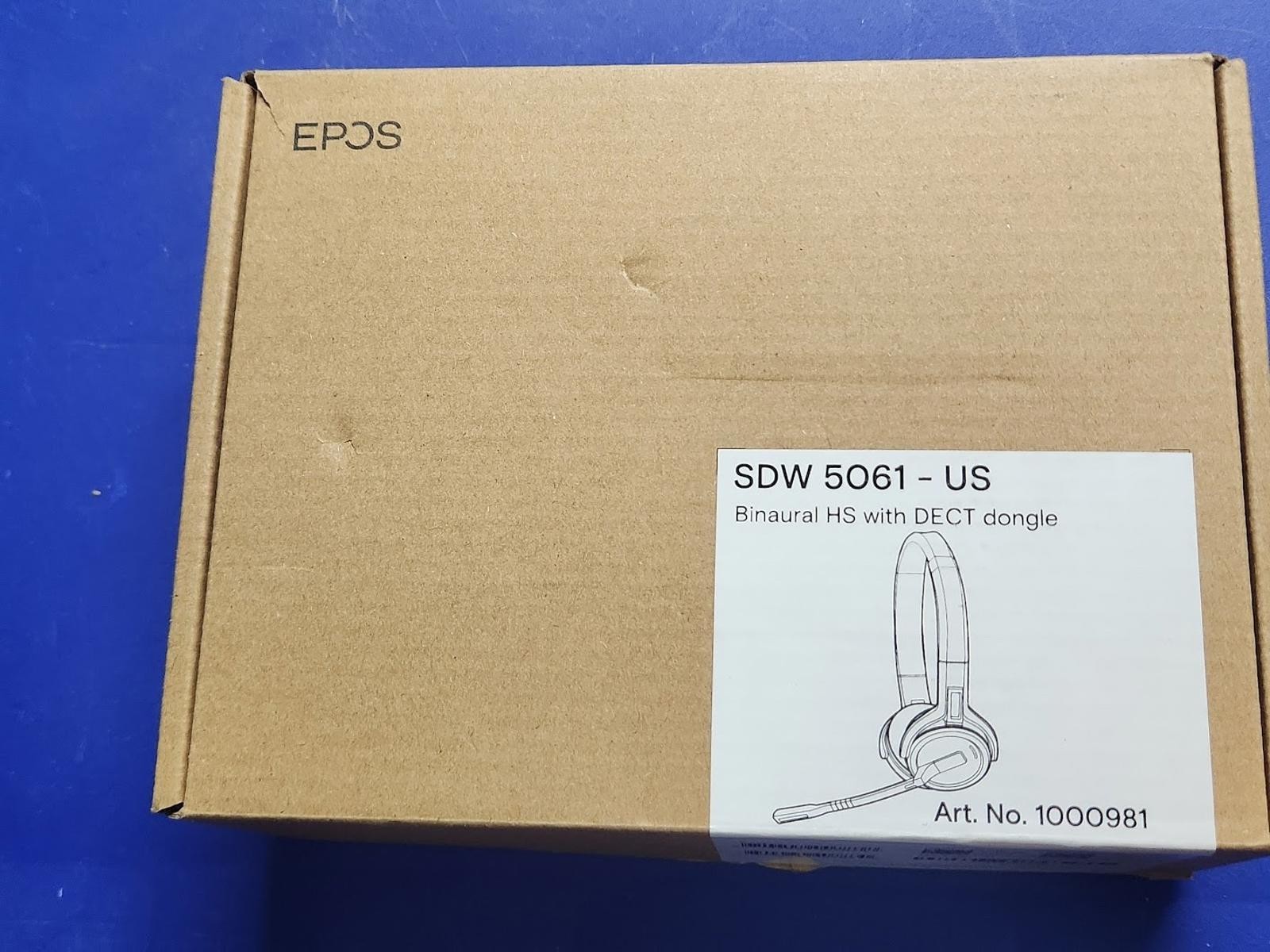 EPOS | SENNHEISER IMPACT SDW 5061 - US Headset (1000981)