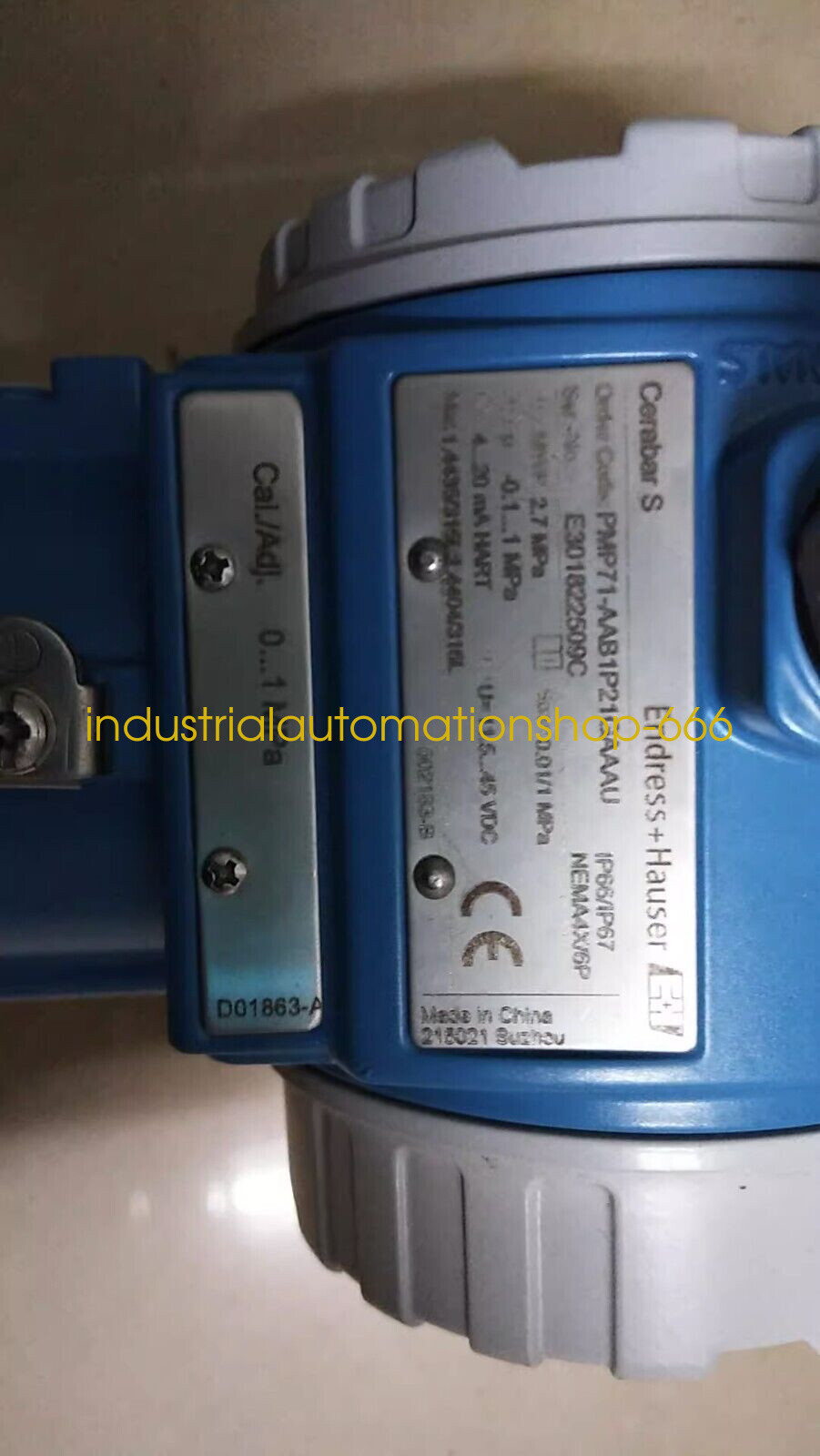 1Pcs New E+H PMP71-AAB1P21GAAAU Pressure transmitter Via DHL or FedEX